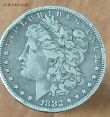 США 1 доллар, 1882 - 1882