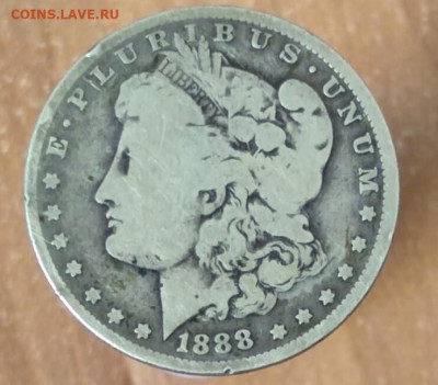 США 1 доллар, 1888 - 1888