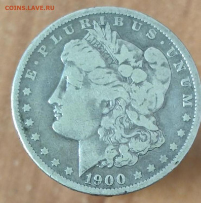 США 1 доллар, 1900 - 1900