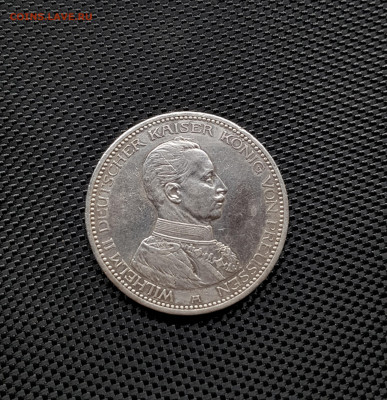 5 марок 1914 Пруссия серебро окончание 5.06.2022 23:00 - 20220603_145305