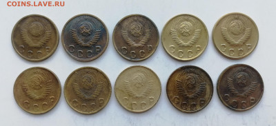 2 копейки 1949 г. - 10 шт. до 10.06.2022 - 49 (2)