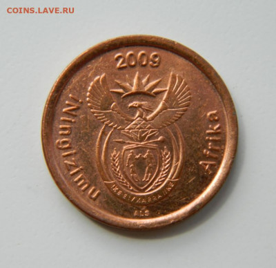 Южная Африка 5 центов 2009 г. (Фауна) до 09.06.22 - DSCN6179.JPG