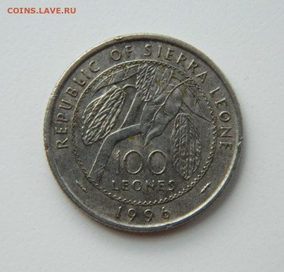 Сьерра-Леоне 100 леоне 1996 г. до 09.06.22 - DSCN6192.JPG