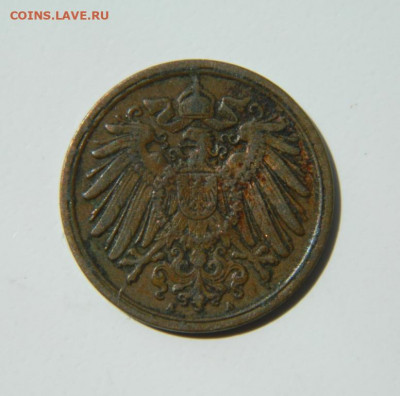 Германия  1 пфенниг 1899 г. "А". до 09.06.22 - DSCN6178.JPG