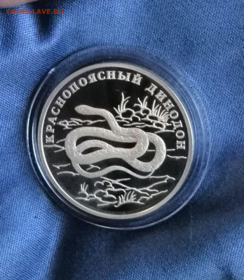 1 рубль КК Краснопоясный динодон ПРУФ до 08.06 - 22.00 - кд1