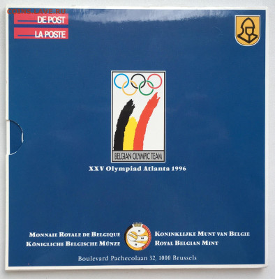 Годовой набор Бельгия 1996 Олимпийские Игры Буклет спорт - IMG_8776.JPG