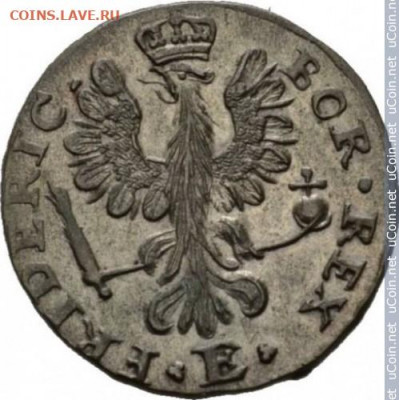 2 гроша Пруссия м. двор Кёнигсберг тип 1764-68 гг. Залипуха. - prussia-2-groschen-1764 - 1