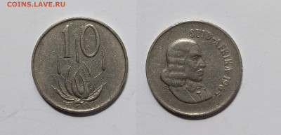 ЮАР 10 центов 1965 года SUD AFRIKA -12.06 - IMG_20220605_182507