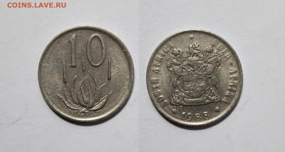 ЮАР 10 центов 1988 года SOUTH AFRICA - SUD AFRIKA -12.06 - IMG_20220605_182534