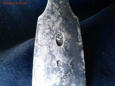 Ложка столовая, серебро 84 пр. Помощь в определении и оценке - 20220524_182544