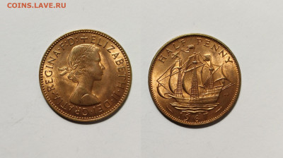 Великобритания полпенни 1967 года -12.06 - IMG_20220605_183422