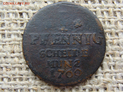 1 пфенниг 1769 год (EI). архиепископство Майнц до 12.06 - И1-220А-3-1.JPG