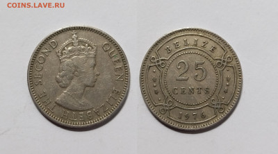 Белиз 25 центов 1976 года -12.06 - IMG_20220605_184014