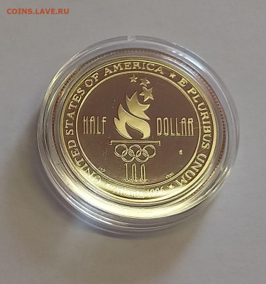 США 50 центов 1996 Женский футбол.Олимпийские игры 1996 ПРУФ - 12