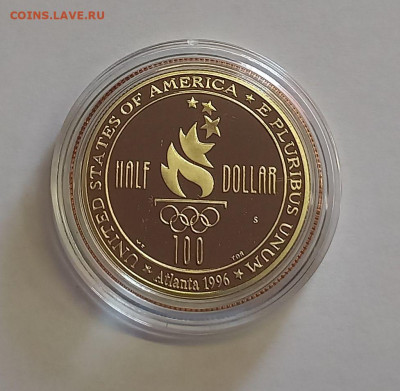 США 50 центов 1996 Женский футбол.Олимпийские игры 1996 ПРУФ - 11