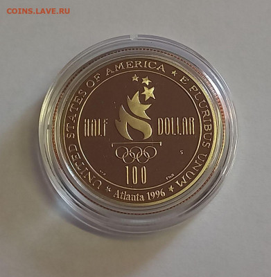 США 50 центов 1996 Женский футбол.Олимпийские игры 1996 ПРУФ - 8