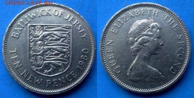 Джерси - 10 новых пенсов 1980 года до 14.06 - Джерси 10 новых пенсов, 1980