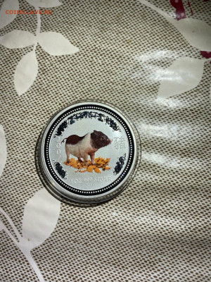 1 Доллар. Лунный календарь Год Свиньи Цветная Лунар, 2007 до - knlsEjLLM20