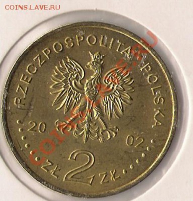 Польша 2 злотых 2002 Бронислав Малиновский - польша 2 злотых бронислав малиновский20020001