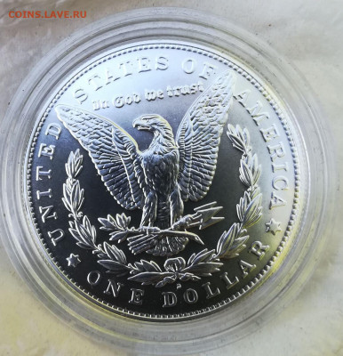 США 1 доллар 2021 Morgan dollar  "Столетие моргана - photo_2022-06-09_21-48-36