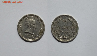 Уругвай 2 сентесимо 1953 года -15.06 - IMG_20220610_193139