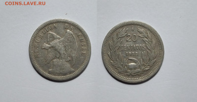 Чили 20 сентаво 1932 года, кондор -15.06 - IMG_20220610_193059