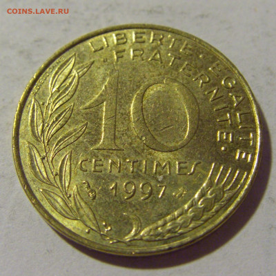 10 сантим 1997 Франция №1 17.06.2022 22:00 МСК - CIMG0256.JPG