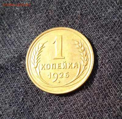 1 копейка 1926 год. шт 1.2   Оценка - IMG_20220611_053927
