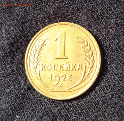 1 копейка 1926 год. шт 1.2   Оценка - IMG_20220611_054305