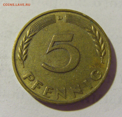 5 пфеннигов 1966 D ФРГ №1 17.06.2022 22:00 МСК - CIMG0408.JPG