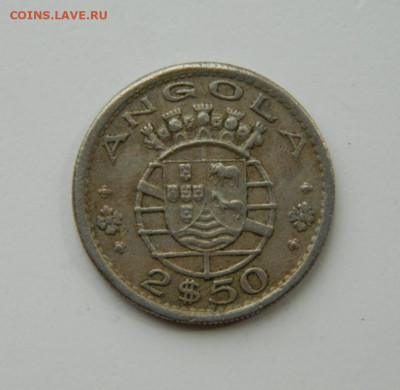 Португальская Ангола 2,5 эскудо 1968 г. до 16.06.22 - DSCN6726.JPG