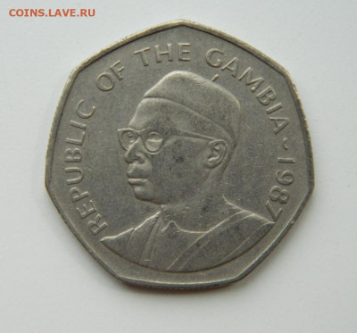 Гамбия 1 даласи 1987 г. (Фауна) до 16.06.22 - DSCN6701.JPG