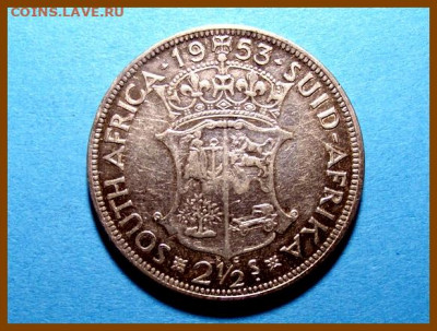 2 шиллинга 1953 Серебро До 14.06.22 в 22:00 МСК - BB-960