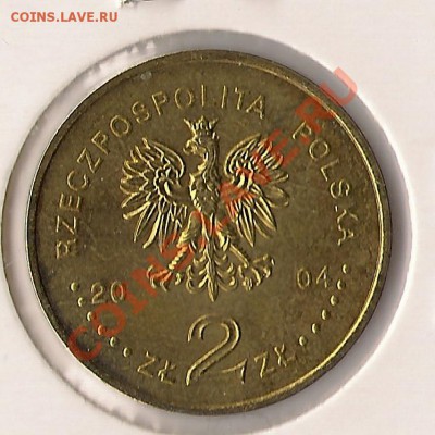 Польша 2 злотых Чекановский 2004 АНЦ - польша 2 злотых чекановский 2004 реверс0001