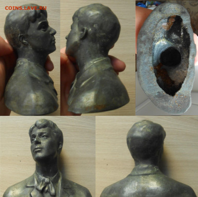 Бюсты Толстого, Есенина до 18.06.22 г. 22.00 - 3