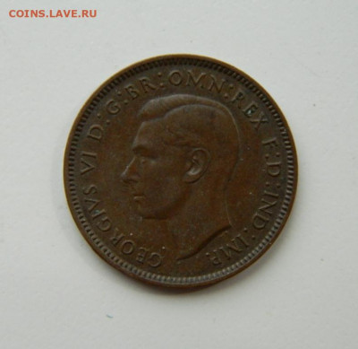 Великобритания 1 фартинг 1941 г. (Фауна)  до 16.06.22 - DSCN6724.JPG