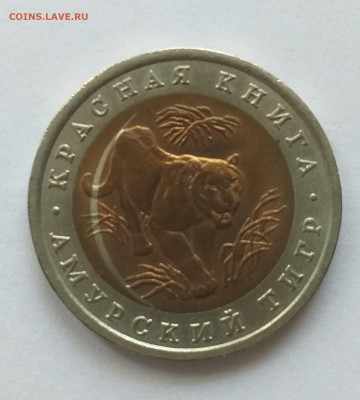10 рублей Амурский тигр - брак ? - 20220612_122946
