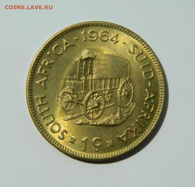 Южная Африка 1 цент 1964 г. (Крупная!) до 16.06.22 - DSCN9886.JPG