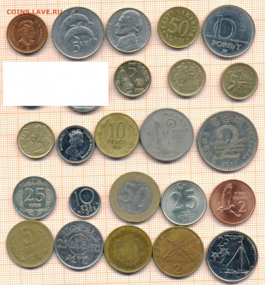 монеты разные 11 от 5 руб. фикс цена - лист 11 001