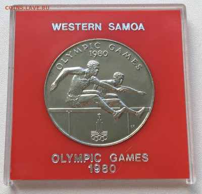 Крона Шайба Самоа 1 Тала 1980 Олимпийские Игры Москва Бег - IMG_8923.JPG