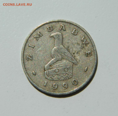 Зимбабве 5 центов 1990 г. (Фауна). до 20.06.22 - DSCN6626.JPG