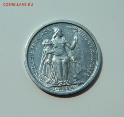 Фр. Новая Каледония 50 сантимов 1949 г. (Фауна) до 20.06.22 - DSCN9957.JPG
