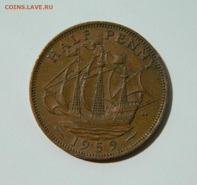 2 пенни 1959 г. (Парусник). до 21.06.22 - DSCN0008.JPG