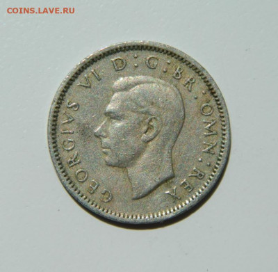 Великобритания 6 пенсов 1948 г. до 21.06.22 - DSCN6491.JPG