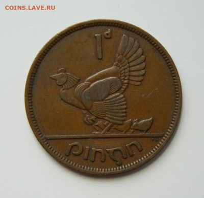Ирландия 1 пенни 1942 г. (Фауна) до 21.06.22 - DSCN6352.JPG