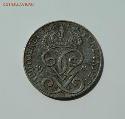 Швеция 2 эре 1942 г. (Железо) до 21.06.22 - DSCN9927.JPG