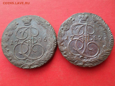 5 копеек 1786, 1787 г. до 17.06.2022 г. в 22.00 - SAM_3050.JPG