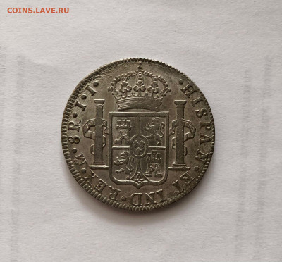 8 реалов 1813 Мексика на определение подлинности - М19р