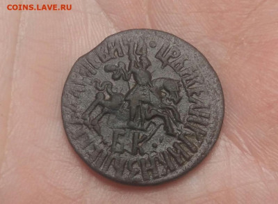 1 копейка 1712г.  БК.  До 18.06.22г в 22.15 МСК - 1_kopejka_1712_god_bk_redkaja_petr_l