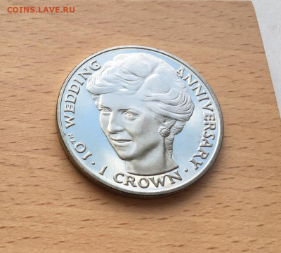 Крона Шайба Остров Мэн 1 крона 1991 принцесса Диана - krona_shajba_ostrov_men_1_krona_1991_princessa_diana_10_let_svadbe_princa_charlza_i_princessy_diany (4)
